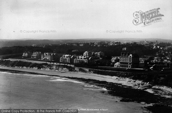 Photo of Falmouth, From Pendennis 1897