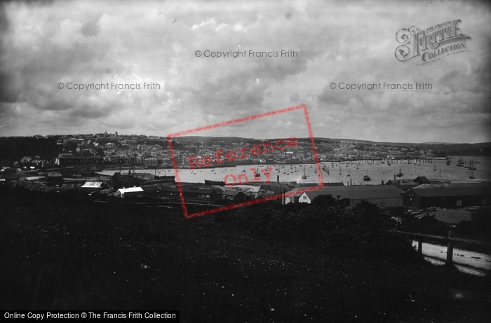 Photo of Falmouth, From Railway Station 1890