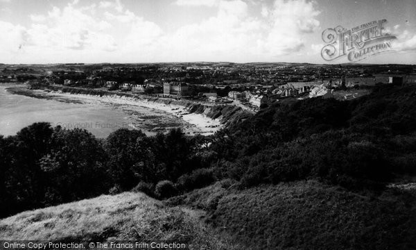 Photo of Falmouth, From The Castle c.1960