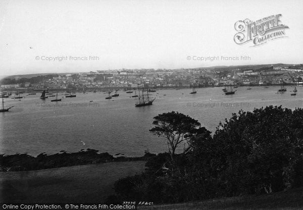 Photo of Falmouth, From Trefusis 1895