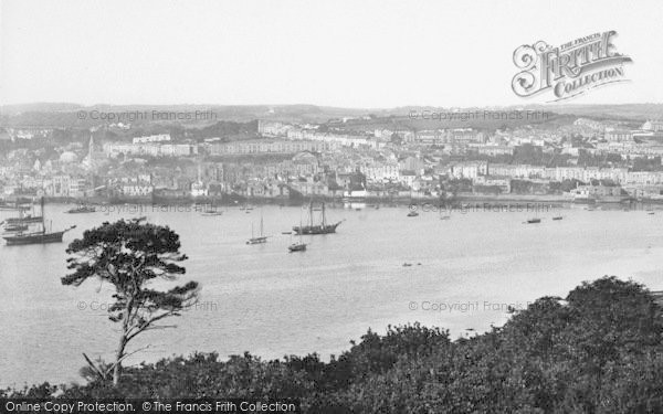 Photo of Falmouth, From Trefusis 1895