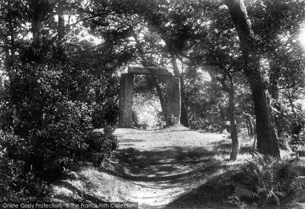 Photo of Falmouth, Gyllyngdune Gardens 1908