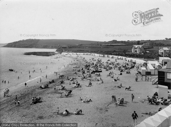 Photo of Falmouth, Gyllyngvase Beach 1927