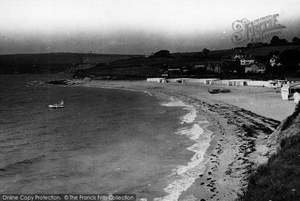 Photo of Falmouth, Gyllyngvase Beach c.1950