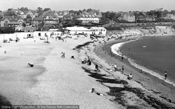 Photo of Falmouth, Gyllyngvase Beach c.1950