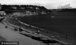 Gyllyngvase Beach c.1950, Falmouth