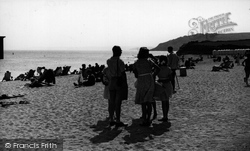 Gyllyngvase Beach c.1950, Falmouth