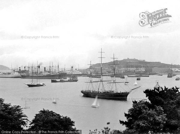 Photo of Falmouth, Harbour And Cutty Sark 1930