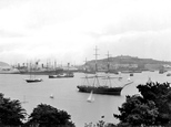 Harbour And Cutty Sark 1930, Falmouth