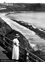 Lady Admiring The View 1908, Falmouth