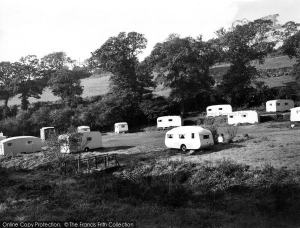 Photo of Falmouth, Maen Valley Caravan Park 1956