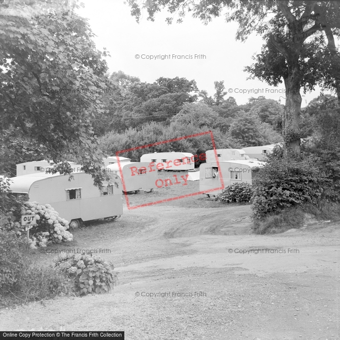 Photo of Falmouth, Maen Valley Caravan Park 1960
