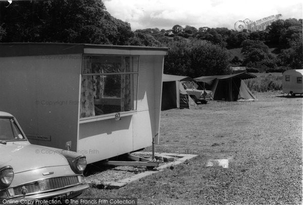 Photo of Falmouth, Maen Valley Caravan Park c.1960