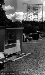Maen Valley Caravan Park c.1960, Falmouth