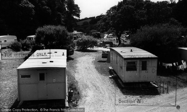 Photo of Falmouth, Maen Valley Caravan Park c.1960