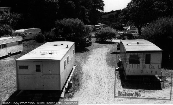 Photo of Falmouth, Maen Valley Caravan Park c.1960