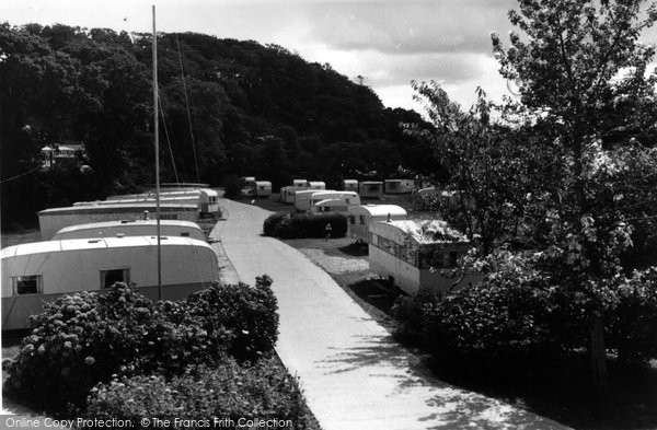 Photo of Falmouth, Maen Valley Caravan Park c.1960