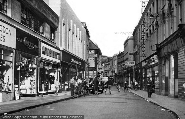 Photo of Falmouth, Market Street c.1950