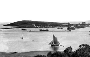 Pendennis Head From Trefusis 1895, Falmouth