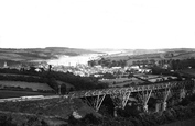 Penryn From Viaduct 1890, Falmouth