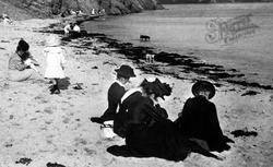 People On The Sands 1908, Falmouth