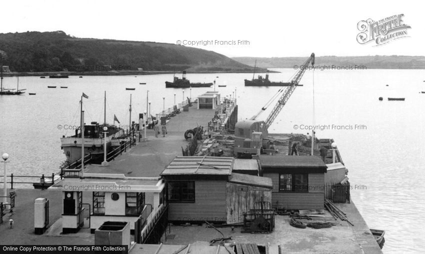 Falmouth, Pier c1950