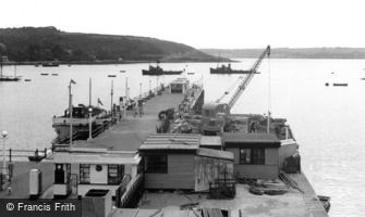 Falmouth, Pier c1950