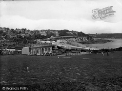 Putting Green And Gyllyngvase Beach 1930, Falmouth