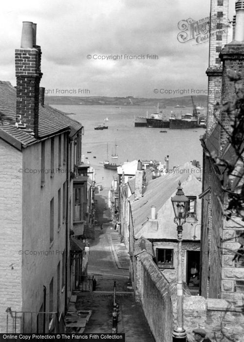 Photo of Falmouth, Quay Hill c.1950