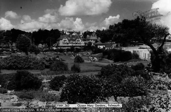 Photo of Falmouth, Queen Mary Gardens c.1960