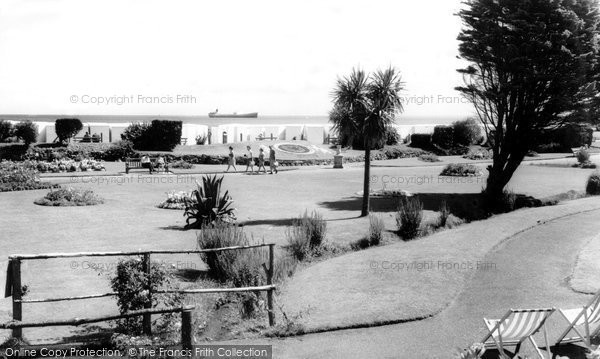 Photo of Falmouth, Queen Mary Gardens c.1960