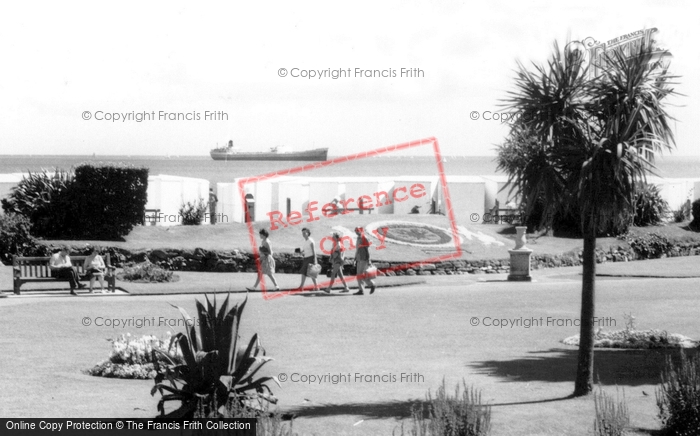 Photo of Falmouth, Queen Mary Gardens c.1960