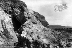 Rocks At Swanpool Beach 1908, Falmouth