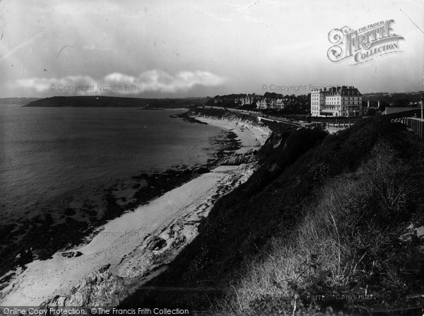 Photo of Falmouth, Sea View, Falmouth Hotel c.1950