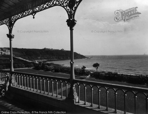 Photo of Falmouth, Sea View From Falmouth Hotel Balcony c.1950