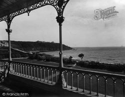 Sea View From Falmouth Hotel Balcony c.1950, Falmouth