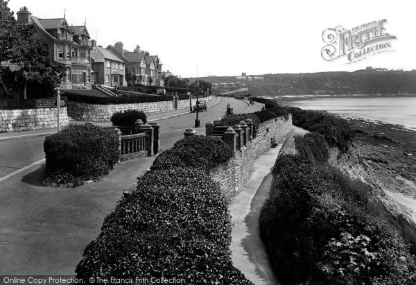 Photo of Falmouth, Sheltered Cliff Road 1930