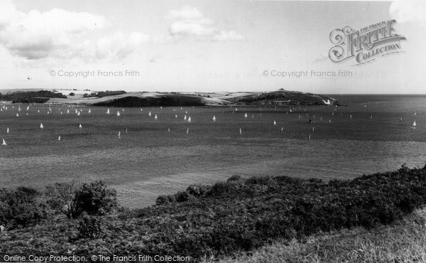 Photo of Falmouth, St Anthony's From Pendennis Castle c.1960