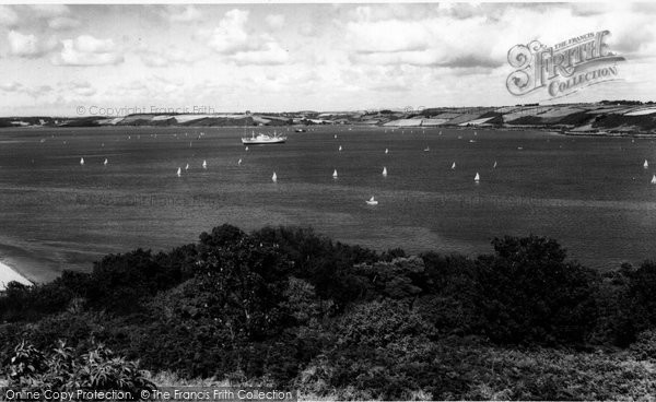 Photo of Falmouth, St Just From Pendennis Castle c.1960