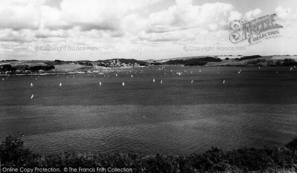 Photo of Falmouth, St Mawes From Pendennis Castle c.1960
