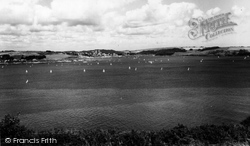 St Mawes From Pendennis Castle c.1960, Falmouth