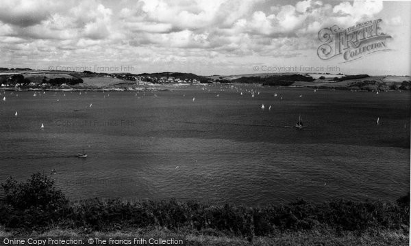 Photo of Falmouth, St Mawes From Pendennis Castle c.1960