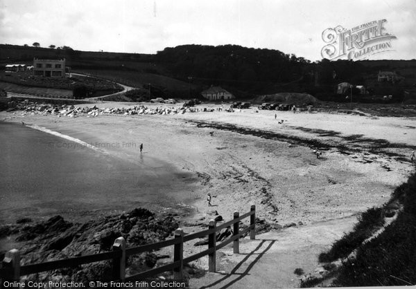 Photo of Falmouth, Swanpool Beach c.1950