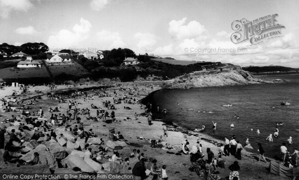 Photo of Falmouth, Swanpool Beach c.1960