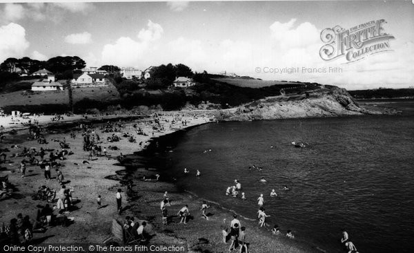 Photo of Falmouth, Swanpool Beach c.1960