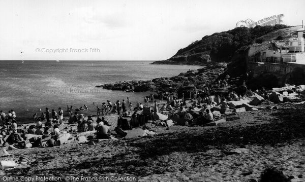 Photo of Falmouth, Swanpool Beach c.1960