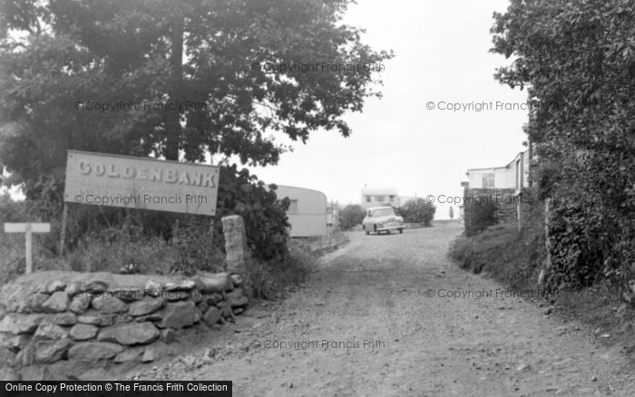 Photo of Falmouth, Swanpool, Goldenbank Caravan Site No 1 1955