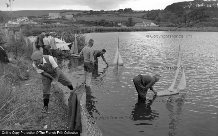 Photo of Falmouth, Swanpool, Model Yacht Club 1955