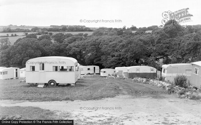 Photo of Falmouth, Swanpool, Pennance Trailer Park 1955