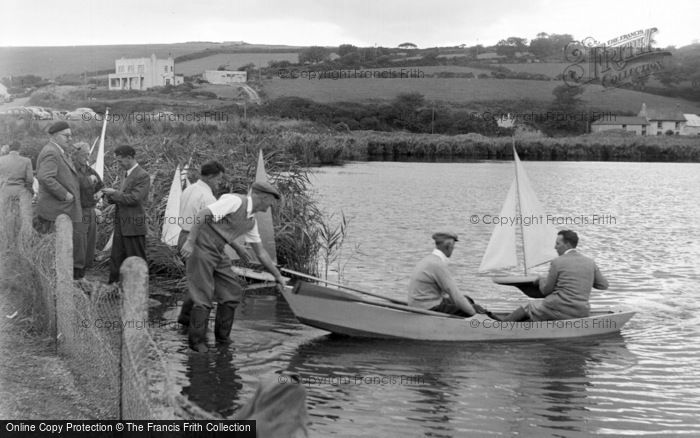 Photo of Falmouth, Swanpool, The Lake 1955